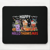 Halloween Erntedank Happy Season Coffee Halloth Mousepad (Vorne)