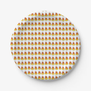 Halloween Erntedank Herbst Candy Cornelkandies Pappteller