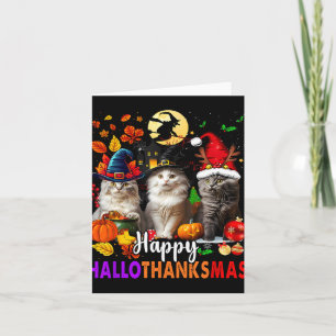 Halloween Erntedank Weihnachten Glückwunsch Hallow Karte