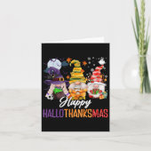 Halloween Erntedank Weihnachten Glückwunsch Hallow Karte (Vorderseite)