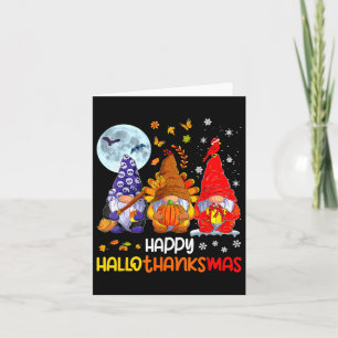 Halloween Erntedank Weihnachten Glückwunsch Hallow Karte