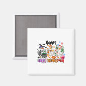 Halloween Erntedank Weihnachten Glückwunsch Hallow Magnet (Vorderseite/Rückseite)