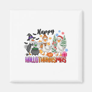 Halloween Erntedank Weihnachten Glückwunsch Hallow Magnet