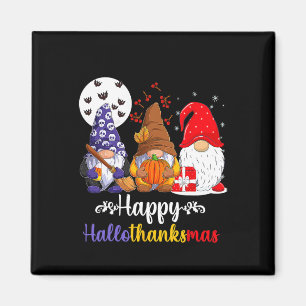 Halloween Erntedank Weihnachten Glückwunsch Hallow Magnet