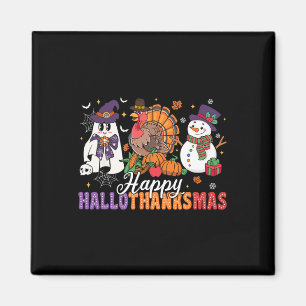 Halloween Erntedank Weihnachten Glückwunsch Hallow Magnet