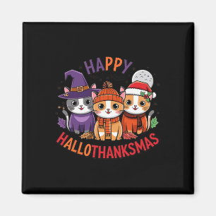 Halloween Erntedank Weihnachten Glückwunsch Hallow Magnet