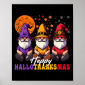 Halloween Erntedank Weihnachten Glückwunsch Hallow Poster (Vorne)
