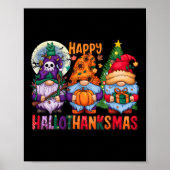 Halloween Erntedank Weihnachten Glückwunsch Hallow Poster (Vorne)