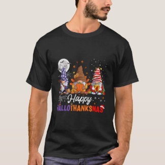 Halloween Erntedank Weihnachten Glückwunsch Hallow T-Shirt