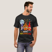 Halloween Erntedank Weihnachten Glückwunsch Hallow T-Shirt (Vorne ganz)