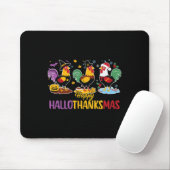 Halloween Erntedank Weihnachten Hallothanksmas Ch Mousepad (Mit Mouse)
