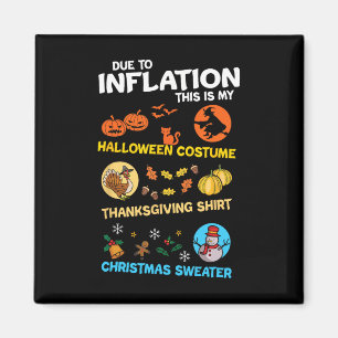 Halloween Erntedank Weihnachten Meine Spooky Ugly  Magnet