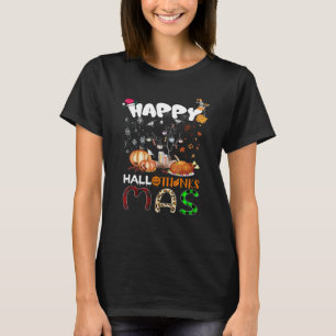 Halloween Erntedank Weihnachtsfamilie Happy Hall T-Shirt