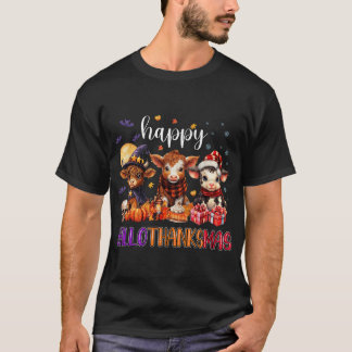 Halloween Erntedank Weihnachtsfest T-Shirt