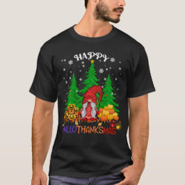 Halloween Erntedank Weihnachtsgenome T-Shirt