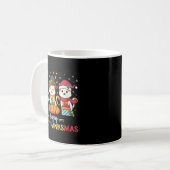 Halloween Erntedank Weihnachtskätzchen Happy Kaffeetasse (Vorderseite Links)