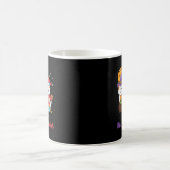 Halloween Erntedank Weihnachtskätzchen Happy Kaffeetasse (Mittel)