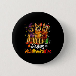 Halloween Erntedankfest Weihnachten Deutscher Schä Button