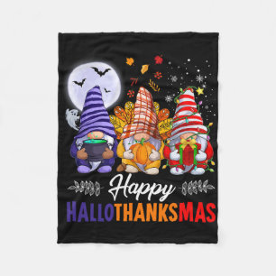 Halloween Erntedankfest Weihnachten Frohes Halloth Fleecedecke