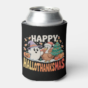 Halloween Erntedankfest Weihnachten HalloThanksMas Dosenkühler