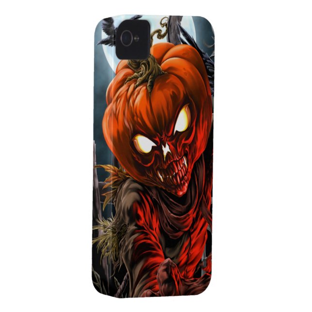 Halloween-Erntemaschine iPhone 4 Fall Case-Mate iPhone Hülle (Rückseite/rechts)