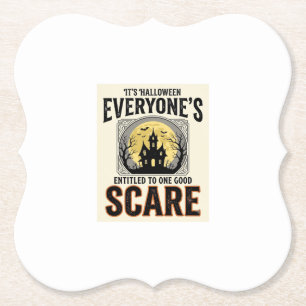 Halloween Erschrecke Jeden Anspruchsvoll Gruselig  Untersetzer