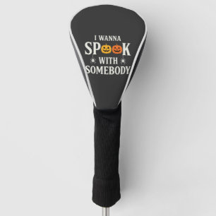 Halloween Erschrecke Jemanden Kürbis Spinne SVG Golf Headcover