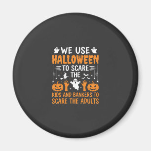 Halloween erschreckt Kinder Banker Erwachsene Desi Magnet