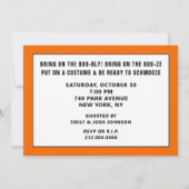 Halloween Erwachsene Party Einladungen (Rückseite)