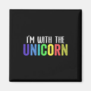 Halloween Erwachsenenkostüm Ich bin mit T Magnet