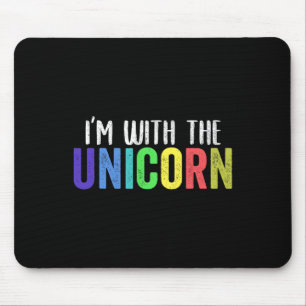 Halloween Erwachsenenkostüm Ich bin mit T Mousepad