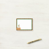 Halloween Eskie Post-it Klebezettel (Auf Schreibtisch)