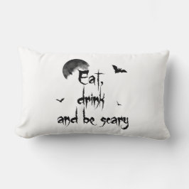 Halloween - Essen, trinken und beängstigend sein Lendenkissen