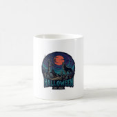 Halloween Est Heulender Wolf Rote Mond Zombie Hand Kaffeetasse (Mittel)