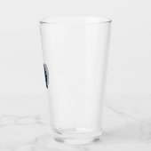 Halloween Est Heulender Wolf Roter Mond Zombie Han Glas (Links)