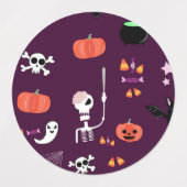 Halloween Etiketten (Design 2)