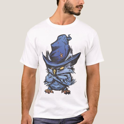 Halloween Eule T-Shirt (Vorderseite)