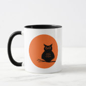 Halloween-Eule Tasse (Links)