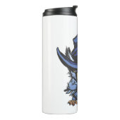 Halloween-Eule Thermosbecher (Nach links gedreht)