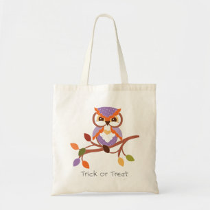 Halloween-Eulen-Trick-oder Leckerei-Tasche Tragetasche