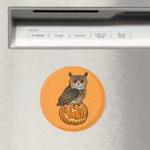 Halloween-Eurasier-Eagle-Eule Magnet (In Situ (Geschirrspüler))