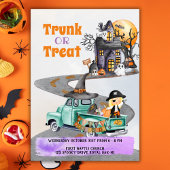 Halloween Event Einladung Trunk oder Leckerei Nied
