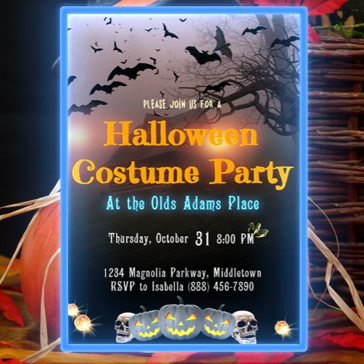 Halloween Event Spuk House Pumpkin Adult Party Einladung