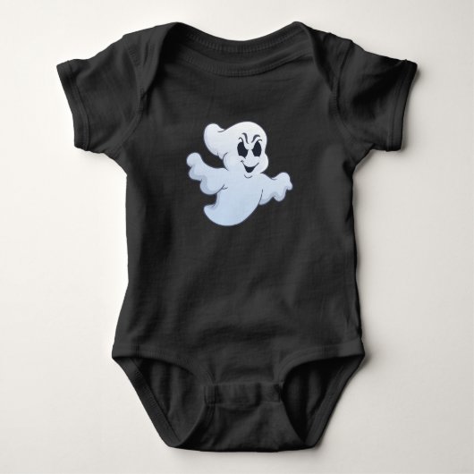 Halloween Evil Ghost Baby Strampler (Vorderseite)