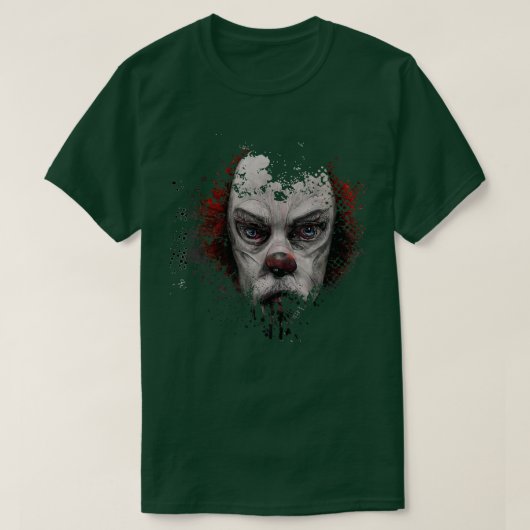Halloween Evil Killer Beängstigend Clown Horror Ge T-Shirt (Design vorne)