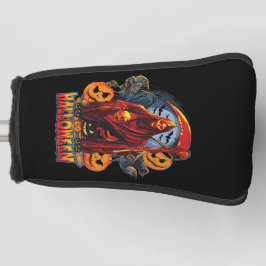 Halloween Evil Skelett, Pumpkin Golf Headcover