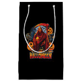 Halloween Evil Skelett, Pumpkin Kleine Geschenktüte (Vorderseite)