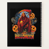 Halloween Evil Skelett, Pumpkin Planer (Rückseite)