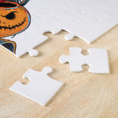 Halloween Evil Skelett, Pumpkin Puzzle (Seite)