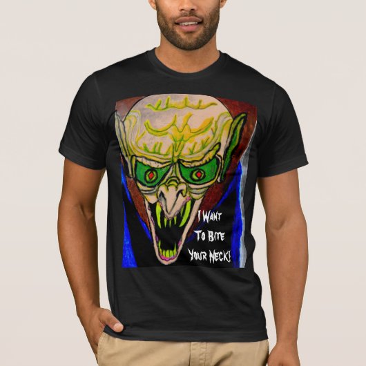 HALLOWEEN EVIL VAMPIRE tee (Vorderseite)